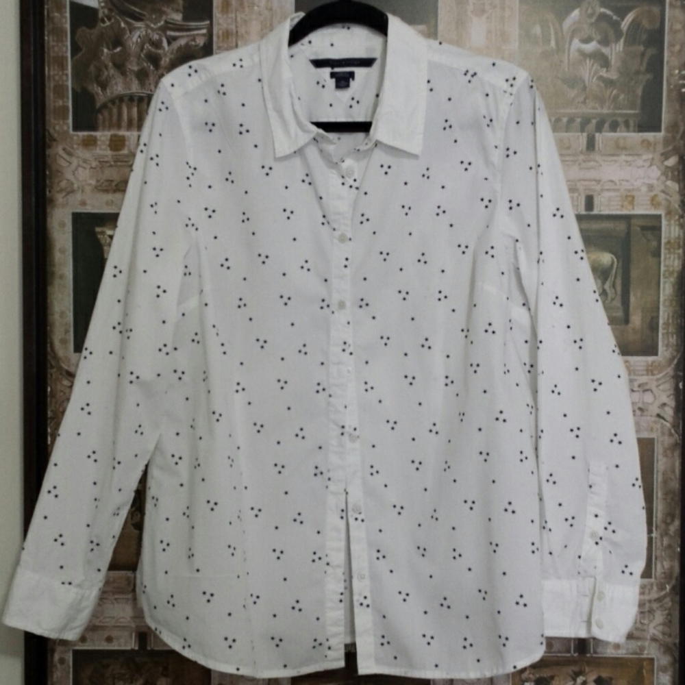 Tommy Hilfiger Button Down Shirt with Stars Detail